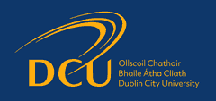 Blue DCU logo